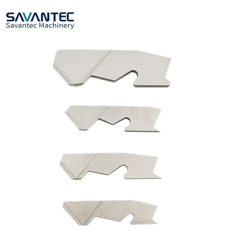 Ferramentas de moagem de furos metálicos combinados de aço de alta velocidade de prata com lâminas descartáveis Savantec 26.0-50.0-S